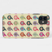 Applaus in Retrostijl Case-Mate iPhone Case (Achterkant (horizontaal))