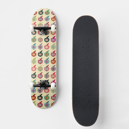 Applaus in Retrostijl Persoonlijk Skateboard (Voorkant)