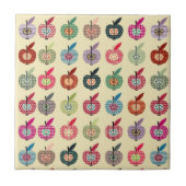 Applaus in Retrostijl Tegeltje (Voorkant)