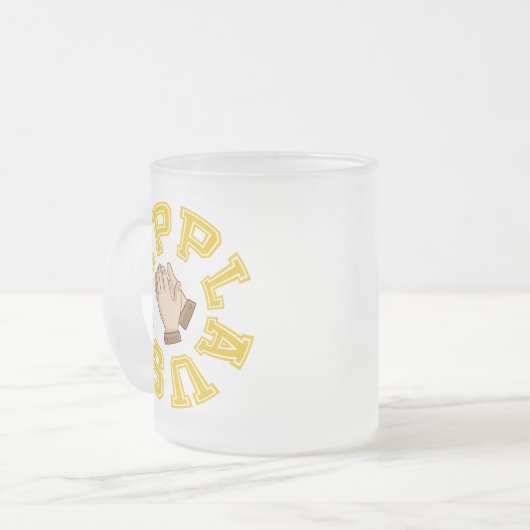 Applaus Matglas Koffiemok (Voorkant links)