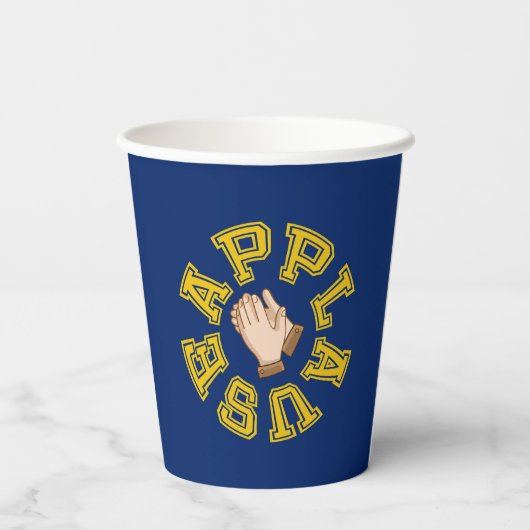 Applaus Papieren Bekers (Achterkant)