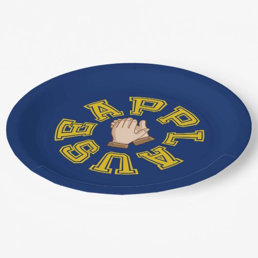 Applaus Papieren Bordje (Gekanteld)