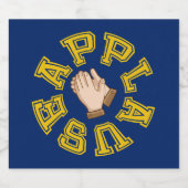 Applaus Sparkling Wijnetiket (Enkel label)