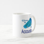 Applaus voor Accountants Koffiemok (Voorkant rechts)
