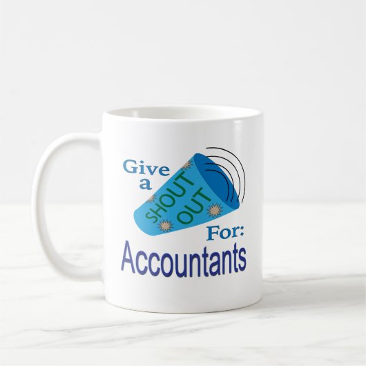 Applaus voor Accountants Koffiemok (Links)