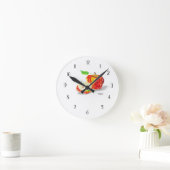 Applaus voor bevestiging aan de wand ronde klok (Huis)