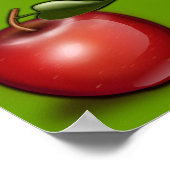 apple_002_Vector_Clipart Poster (Hoek)