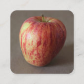 Apple 01 vierkante visitekaartje (Voorkant)