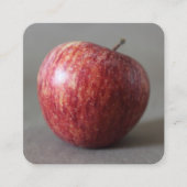 Apple 02 vierkante visitekaartje (Voorkant)