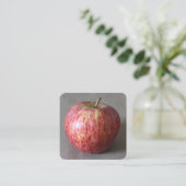 Apple 03 vierkante visitekaartje (Staand voorkant)