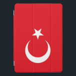 Apple 10,5-inch iPad Pro met vlag van Turkije iPad Pro Cover<br><div class="desc">Bescherm uw toestel in stijl met ons exclusieve Apple iPad 10.5 Pro hoesje met de vlag van Turkije! Dit hoesje is vakkundig ontworpen voor de Apple iPad 10.5 Pro en is meer dan alleen een functioneel accessoire; het is een weerspiegeling van de trots en het culturele erfgoed van Turkije. Het...</div>