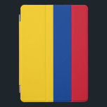 Apple 10,5" iPad Pro met vlag van Colombia iPad Pro Cover<br><div class="desc">Voeg een vleugje Colombiaanse trots toe aan uw technische accessoires met onze iPad Pro 10.5 hoesje met de vlag van Colombia! Deze iPad-hoes is gemaakt met nauwgezette aandacht voor detail en is meer dan alleen een beschermende hoes; het is een viering van het Colombiaanse erfgoed en de culturele identiteit. Het...</div>
