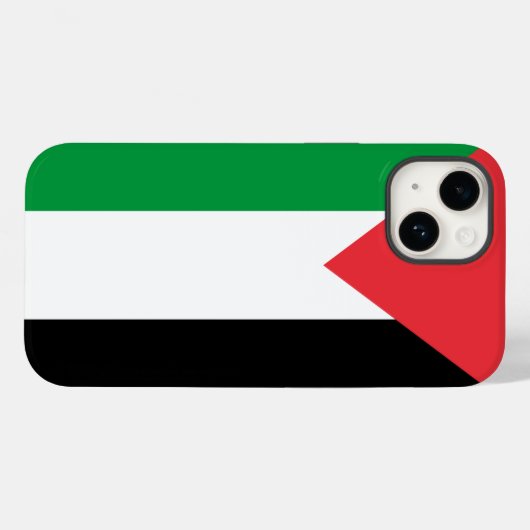 Apple 14 Hoesje-Mate, Palestijnse vlag Case-Mate iPhone Case (Achterkant (horizontaal))