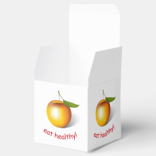 Apple 3-d bedankdoosjes (Geopend)