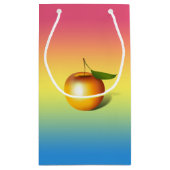 Apple 3-d klein cadeauzakje (Achterkant)