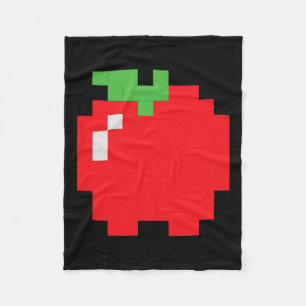 Apple 80s Videogame Halloween Groepskostuum Fleece Deken