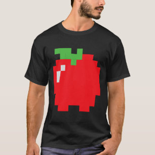 Apple 80s Videogame Halloween Groepskostuum T-shirt