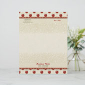 Apple A Day Persoonlijk Briefhoofd (Staand voorkant)