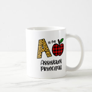 Apple A staat voor Direct Principal CK to School Koffiemok