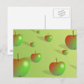 Apple-achtergrond Briefkaart (Voorkant / Achterkant)