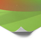 Apple-achtergrond Poster (Hoek)