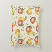 Apple and Pear Accent Pillow Kussen (Achterkant (Verticaal))