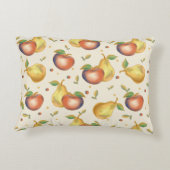 Apple and Pear Accent Pillow Kussen (Achterkant)