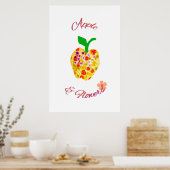 Apple art Print (Keuken)