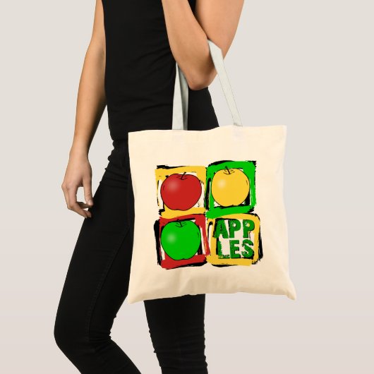 Apple Art Tote Bag (Voorkant (product))