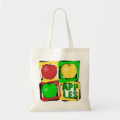 Apple Art Tote Bag (Voorkant)