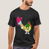 Apple as Painter with Paint T-shirt (Voorkant)