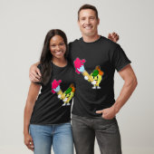 Apple as Painter with Paint T-shirt (Unisex)