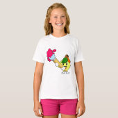 Apple as Painter with Paint T-shirt (Voorkant volledig)