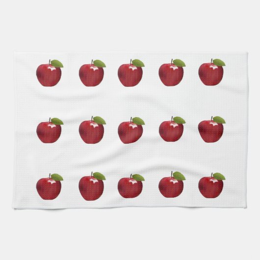Apple Attack Kitchen Towel Theedoek (Horizontaal)