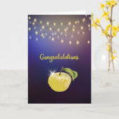 Apple Award voor Leraar in Goud Kaart (Gele Bloem)