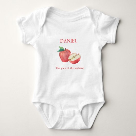 Apple Baby Bodysuit (Voorkant)
