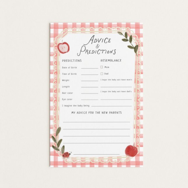 Apple Baby Shower Advies & Voorspellingen (Creator heeft geüpload)