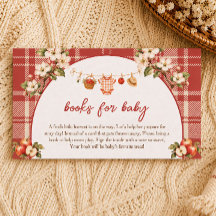 Apple Baby Shower Bloem Boeken voor Baby Shower 