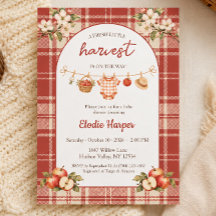 Apple Baby Shower Bloemrijke Verse Oogst Rustiek