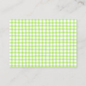 Apple Baby Shower Enclosure Card – Gift Registry  Informatiekaartje (Achterkant)