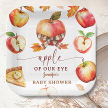 Apple Baby shower genderneutraal