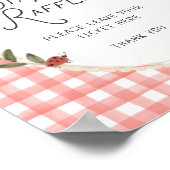 Apple Baby Shower Luiers Raffle Poster (Hoek)