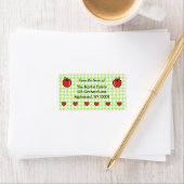 Apple Baby Shower Return Address Label (Insitu)