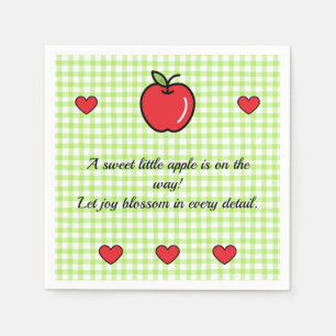 Apple Baby Shower Servetten – “Zoete Kleine”
