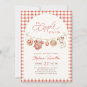 Apple Baby Shower Uitnodiging (Voorkant)