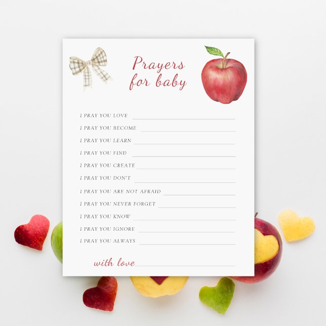 Apple baby shower voor baby (Creator heeft geüpload)