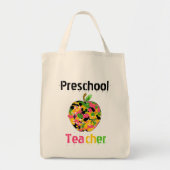 Apple Bag, docent onderwijs Tote Bag (Voorkant)