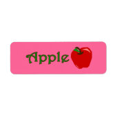 Apple Bakkerij Labels (Voorkant)