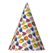 Apple Banana Lemon Limoen Grapes Berry Fruit Salad Feesthoedjes (Links)