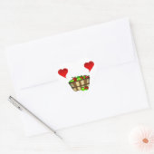 Apple Basket Love Hart Sticker (Envelop)